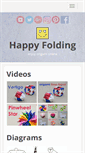 Mobile Screenshot of happyfolding.com